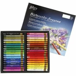 Creativ Company Crayons De Cire Aquarellables - 36 Pcs