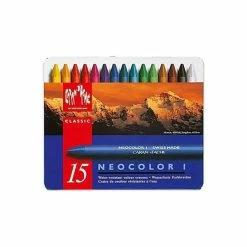 Crayons De Cire Caran D'ache Neocolor I - 15 Pcs