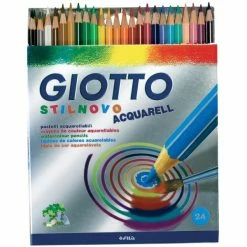Crayons De Couleurs Aquarelle GIOTTO X 24