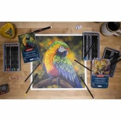 Crayons De Couleurs Derwent Chromaflow - 24 Pcs -creavea shop crayons de couleurs derwent chromaflow 24 pcs p 3