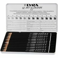 Creativ Company Crayons De Dessin Lyra Art Design - Set, 12Pièces
