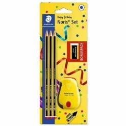 Crayons Graphite "Anniversaire Noris" - Pack De 3 - Staedtler