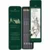 Faber-Castell Crayons "Graphite Aquarelle" - Etui De 5 -creavea shop crayons graphite aquarelle etui de 5 p