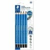 Crayons Graphite "Mars Lumograph Jmbo" - Blister De 5 - Staedtler -creavea shop crayons graphite mars lumograph jmbo blister de 5 staedtler p