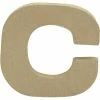 Decopatch Décopatch - Lettre 3D "c", Papier Mâché, 85 X 85 Mm -creavea shop decopatch lettre 3d c papier mache 85 x 85 mm p