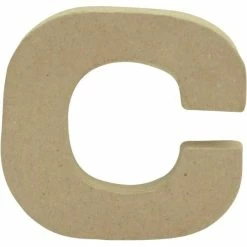 Decopatch Décopatch - Lettre 3D "c", Papier Mâché, 85 X 85 Mm