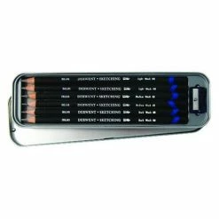 Derwent Crayons D'esquisse Soluble à L'eau Boîte Métal De 6 (Import Royaume Uni)