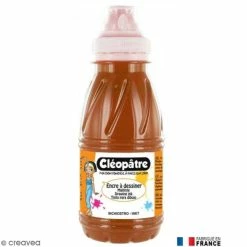 Encre à Dessiner Cléopâtre - Marron Terre De Sienne 250 Ml