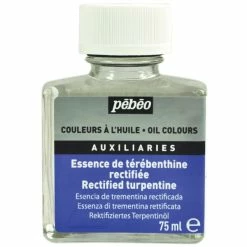Pebeo Essence De Térébenthine Pébéo - 75 Ml -creavea shop essence de terebenthine pebeo 75 ml p 2