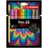 Etui Carton De 18 Feutres De Dessin STABILO Pen 68 ARTY - Pointe Moyenne