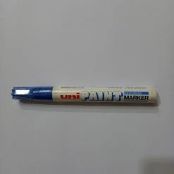 Uniball® Feutre De Peinture à L'huile Bleu, Pointe Medium, 1.8-2.2