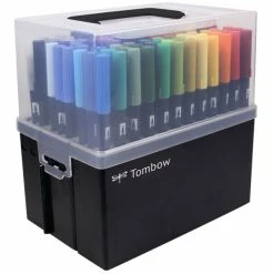 Tombow® Feutre Double Pointe ''DUAL BRUSH PEN ABT'', Boîte 108