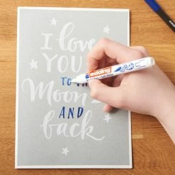 Feutre Pastelliseur Edding 1500 - Blanc - Pointe Fine - 1 Pce -creavea shop feutre pastelliseur edding 1500 blanc pointe fine 1 pce p 4