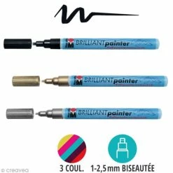 Marabu Feutre Peinture Brilliant Painter 1-2,5 Mm