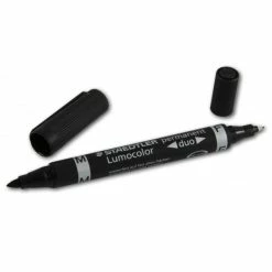 Feutre Permanent Lumocolor Duo 348 Staedtler Double Pointe Rouge -creavea shop feutre permanent lumocolor duo 348 staedtler double pointe rouge p 2