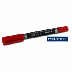 Feutre Permanent Lumocolor Duo 348 Staedtler Double Pointe Rouge -creavea shop feutre permanent lumocolor duo 348 staedtler double pointe rouge p 4