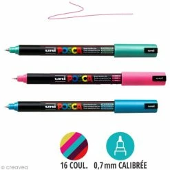 Feutre Posca PC-1MR - Pointe Calibrée Extra Fine