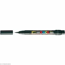 Feutre Posca PCF-350 - Pointe Pinceau - Noir - 1pce