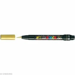 Feutre Posca PCF-350 - Pointe Pinceau - Or - 1pce