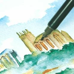 Tombow® Feutre Tombow ABT Dual Brush ABT-533 Bleu Paon -creavea shop feutre tombow abt dual brush abt 533 bleu paon p 3