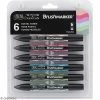 Winsor Et Newton Feutres à Alcool BrushMarker - Tons Pastel - 6 Pcs -creavea shop feutres a alcool brushmarker tons pastel 6 pcs p