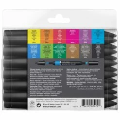 Winsor Et Newton Feutres à Alcool Promarker Brush - Tons Riches - 12 Pcs -creavea shop feutres a alcool promarker brush tons riches 12 pcs p 5