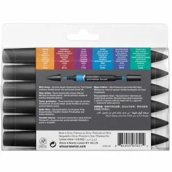 Winsor Et Newton Feutres à Alcool Promarker Brush - Tons Riches - 6 Pcs -creavea shop feutres a alcool promarker brush tons riches 6 pcs p 5