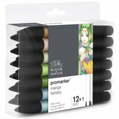 Winsor Et Newton Feutres à Alcool Promarker - Manga Fantasy - 13 Pcs