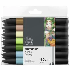 Winsor Et Newton Feutres à Alcool Promarker - Manga Fantasy - 13 Pcs -creavea shop feutres a alcool promarker manga fantasy 13 pcs p 3