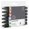 Winsor Et Newton Feutres à Alcool Promarker - Tons Pastel - 6 Pcs -creavea shop feutres a alcool promarker tons pastel 6 pcs p