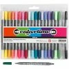 Creativ Company Feutres à Double Pointe - Multicolores - 20 Pcs -creavea shop feutres a double pointe multicolores 20 pcs p
