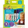 Feutres Bébé - Crayola Mini Kids X 8 -creavea shop feutres bebe crayola mini kids x 8 p