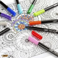 Feutres D'écriture Bic Intensity - Pointe Fine - 10 Pcs -creavea shop feutres decriture bic intensity pointe fine 10 pcs p 4