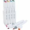 Creativ Company Feutres Double-pointe Touch Twin - Couleurs Assorties -12 Pièces