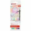 Feutres Edding 1200 - Pastel - Pointe Extra-fine - 6 Pcs -creavea shop feutres edding 1200 pastel pointe extra fine 6 pcs p