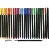 Creativ Company Feutres Fineliner Colortime - Pointe 0,7 Mm - Couleurs Assorties - 24 Pcs -creavea shop feutres fineliner colortime pointe 07 mm couleurs assorties 24 pcs p