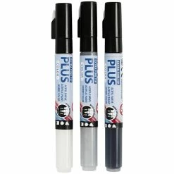 Creativ Company Feutres Peinture Acrylique Plus Color - Pointe Fine 0,7 Mm - 3 Pcs