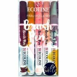 Royal Talens Feutres Peinture Ecoline Brush Pen Set "Frau Hölle"
