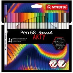 Stabilo Feutres Pinceau "Pen 68 Brush" Arty Edition - Par 24