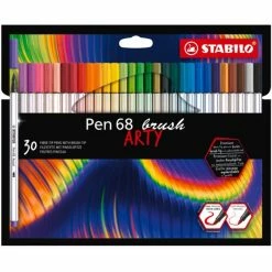 Stabilo Feutres Pinceau "Pen 68 Brush" Arty Edition - Par 30