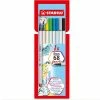 Stabilo Feutres Pinceau "Pen 68 Brush" - Etui En Carton De 8