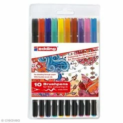 Feutres Pinceaux Edding - 10 Brushpens