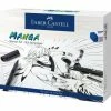 Faber-Castell Feutres "Pitt Artist Pen" - Kit De Démarrage Manga