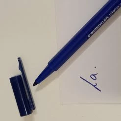 Feutres Staedtler Triplus De Couleurs Bleu Marine, 1 Mm