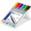 Staedtler Fineliner Triplus "Brilliant Colours" - Etui De 10 -creavea shop fineliner triplus brilliant colours etui de 10 p