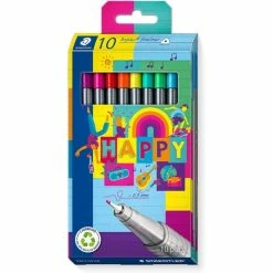 Staedtler Fineliner "Triplus Happy" - Etui De 10