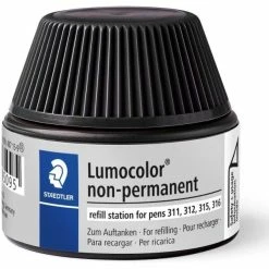 Staedtler Flacon De Recharge "Lumocolor", Non Permanent - Noir
