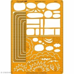 Gabarit Trace Bulles Manga Et Comics Graph'it - B