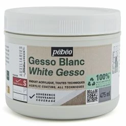 Pebeo Gesso Pébéo Studio Green - Blanc - 475 Ml