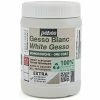 Pebeo Gesso Pébéo Studio Green - Blanc - Monocouche - 225 Ml -creavea shop gesso pebeo studio green blanc monocouche 225 ml p